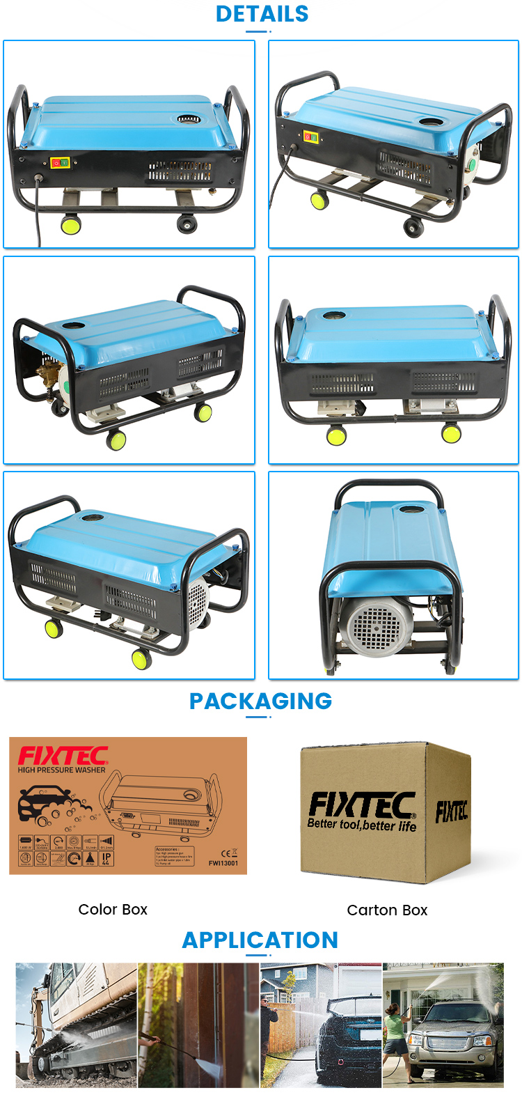 Hochleistungs-Hochdruckreiniger