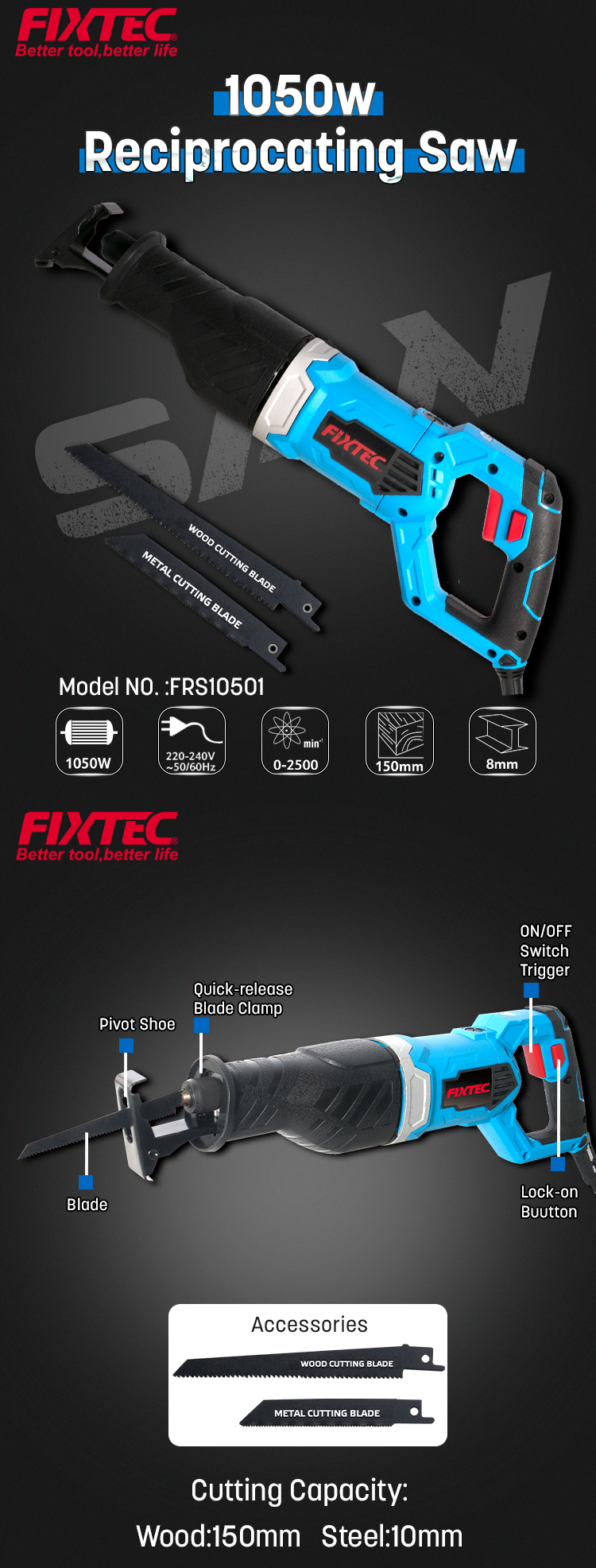 kompakter S&auml;gezahn