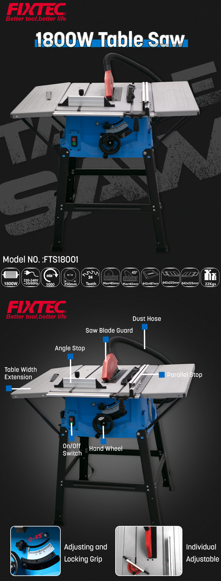 Tischkreiss&auml;gemaschine
