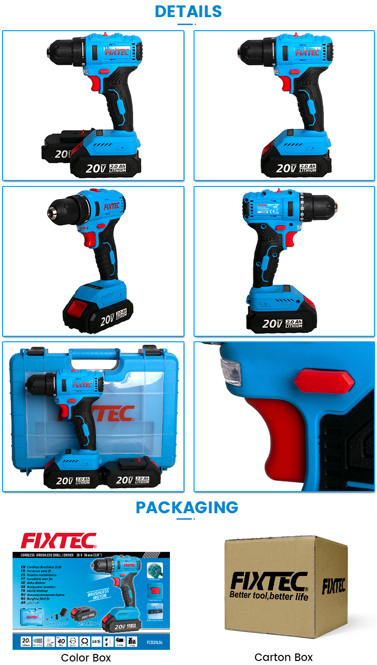 FIXTEC 20V Bohrschrauber 