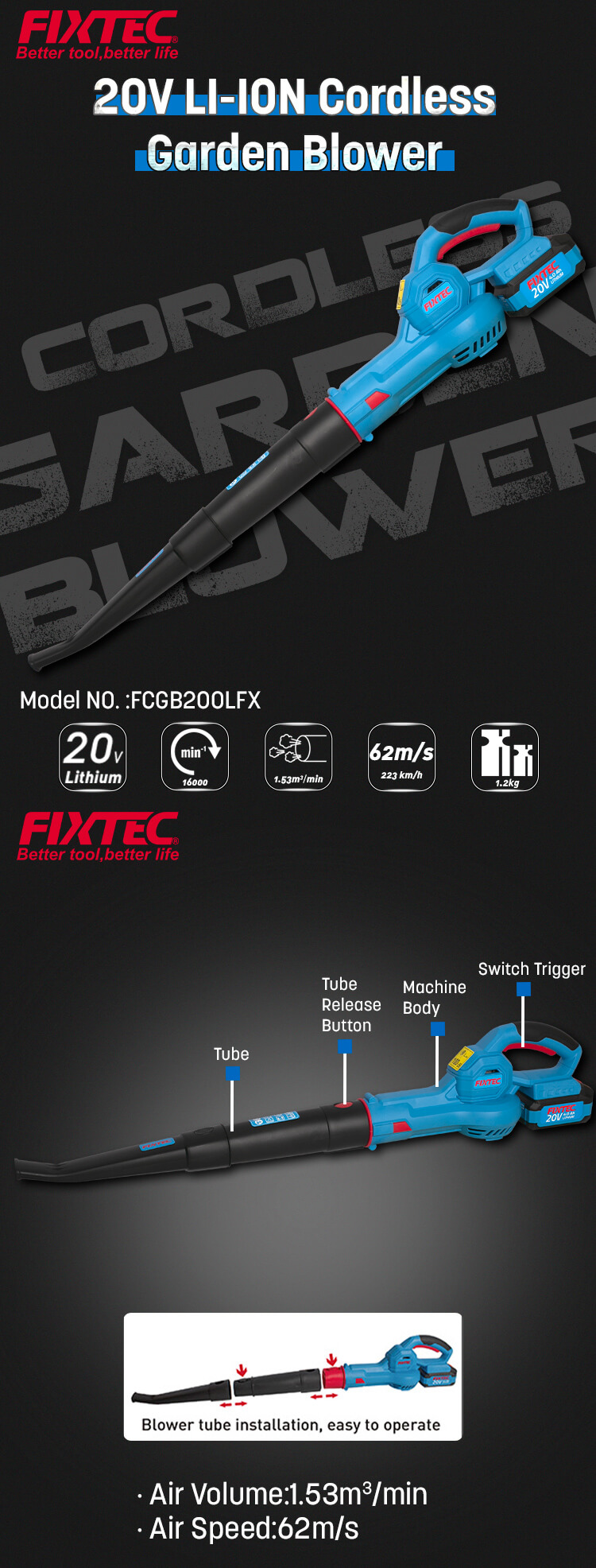 Akku-Gartenbl&auml;ser