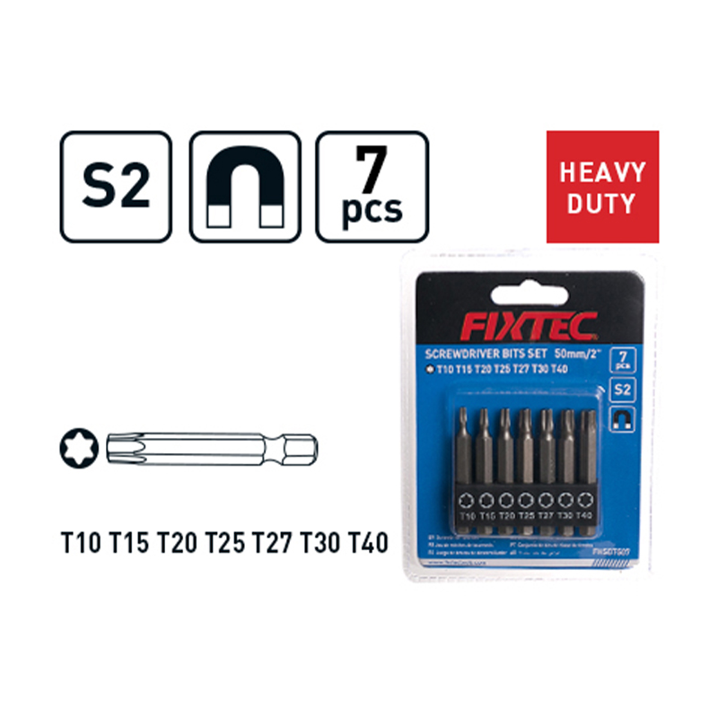 7-teiliges Torx-Bit-Set 