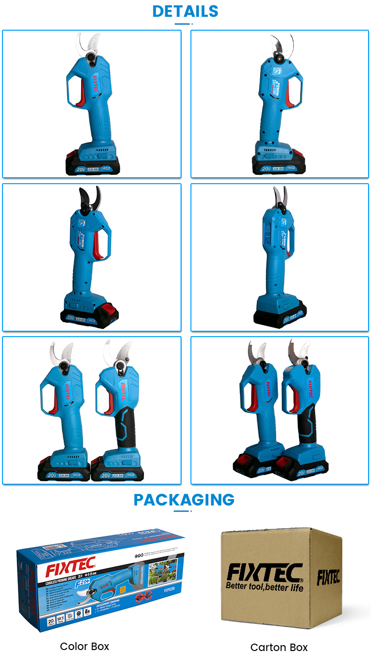 batteriebetriebene Gartenscheren