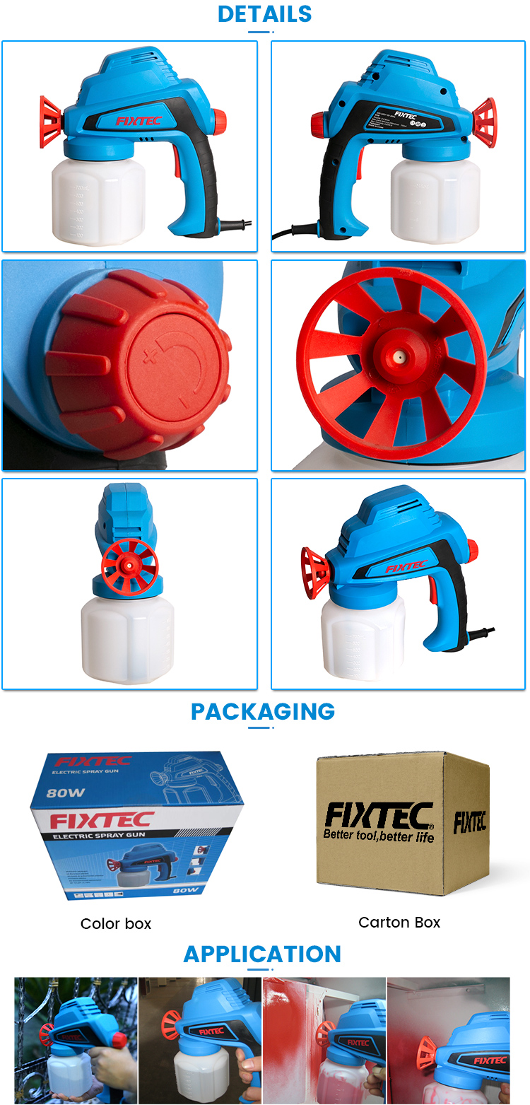 Elektrisches Spr&uuml;hger&auml;t mit 80 W