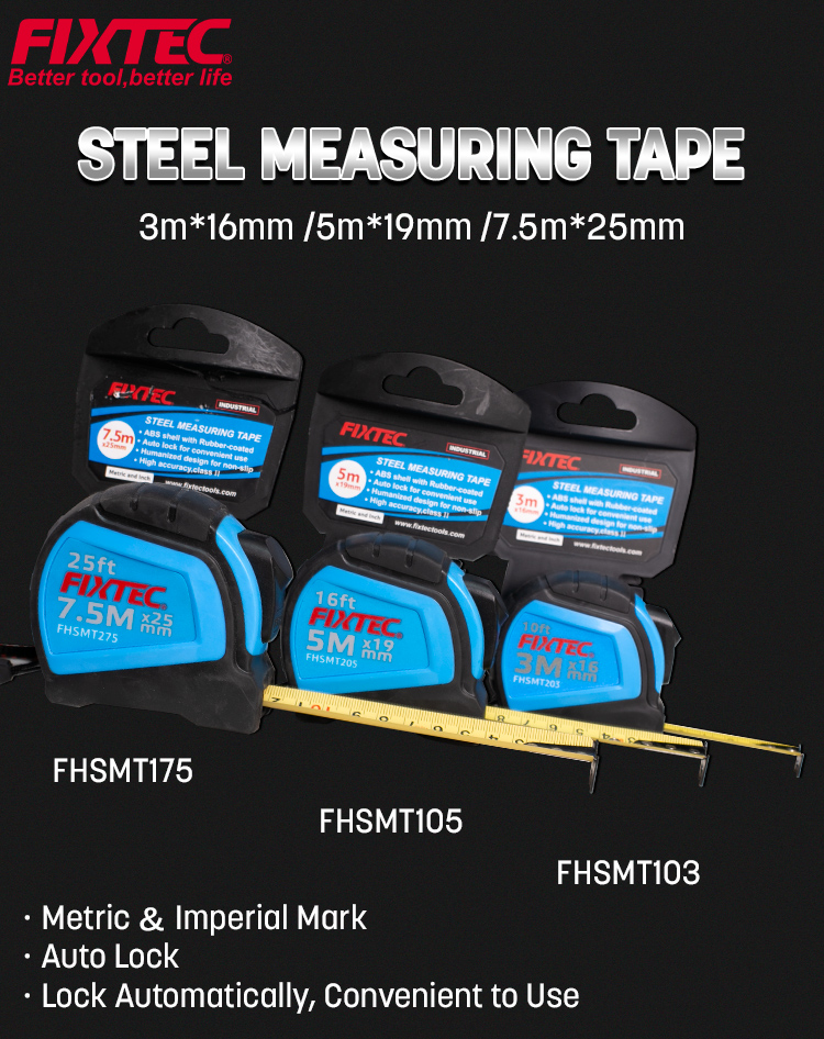 Stahlma&szlig;band mit automatischer Verriegelung