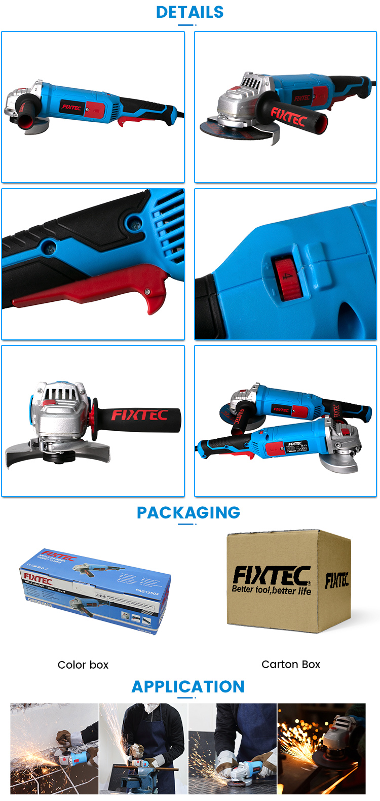 elektrischer Winkelschleifer