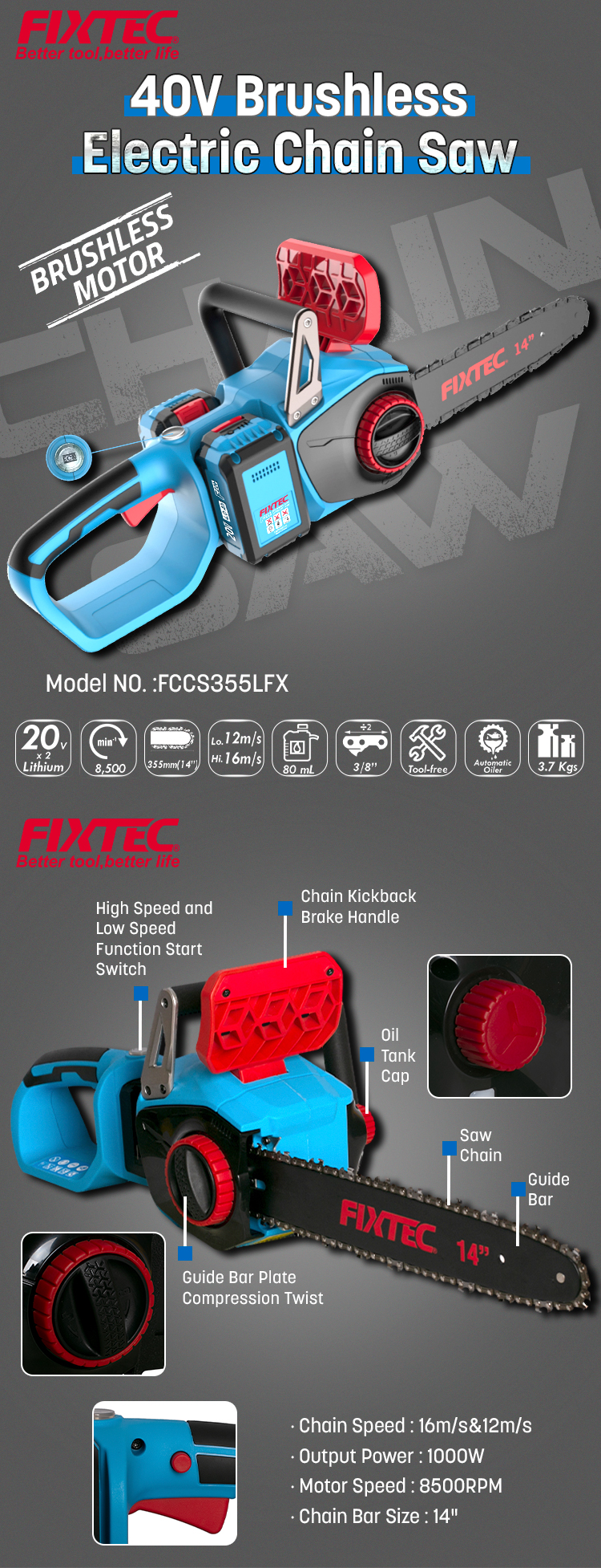 Akku-Mini-Kettens&auml;ge