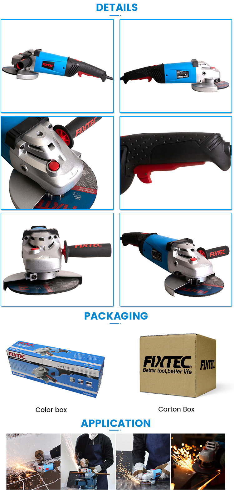 7-Zoll-Winkelschleifer mit Kabel